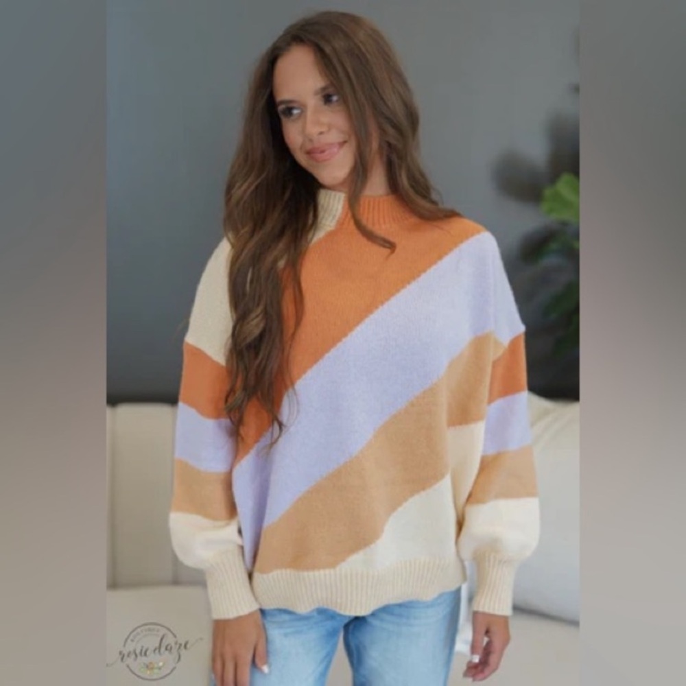 Color Block Sweater